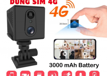 Camera giấu kín dùng pin tại Quảng Ngãi, camera mini tích hợp mic ghi âm