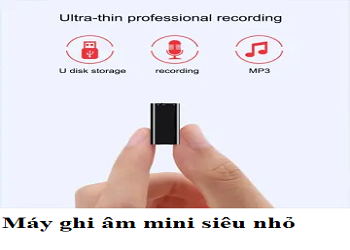 MÁY GHI ÂM MINI BỎ TÚI-thu âm rõ-giao ngay 30ph