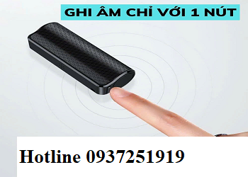 Máy ghi âm siêu nhỏ tại Đà Nẵng, thu âm kín đáo, giao ngay