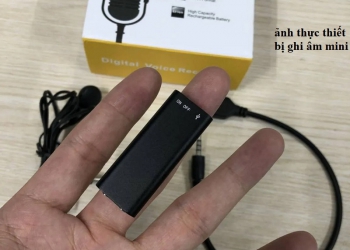Máy ghi âm lén tại Bình Dương- Mini nhỏ gọn dễ dùng- Địa chỉ DĨ AN
