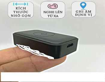 Máy nghe lén từ xa tại Cần Thơ- Nghe qua điện thoại sim4G- pin 20 ngày